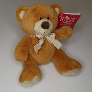 Adorable Russ Brand Teddy Bear "Gordy" - New with Tags